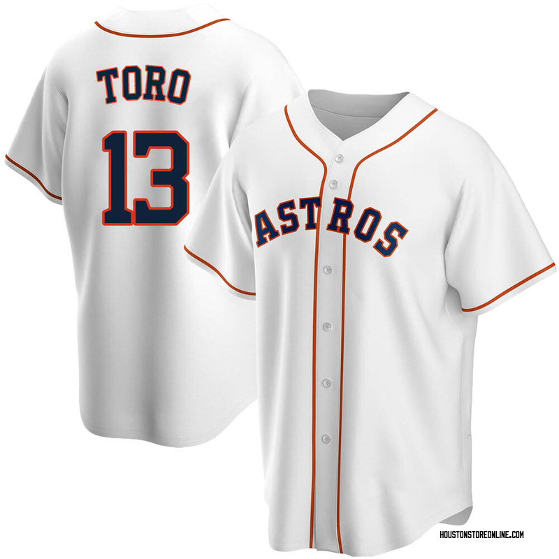 Abraham Toro Youth Houston Astros Home Jersey - White Replica