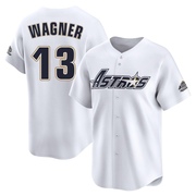 Billy Wagner Men's Houston Astros Throwback Cooperstown Collection Jersey - White Limited