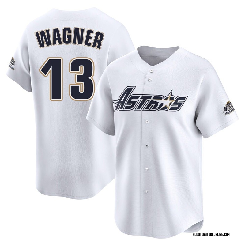 Billy Wagner Men's Houston Astros Throwback Cooperstown Collection Jersey - White Limited