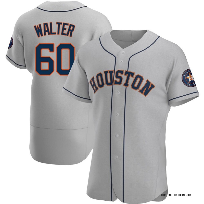 Brandon Walter Men's Houston Astros Road Jersey - Gray Authentic