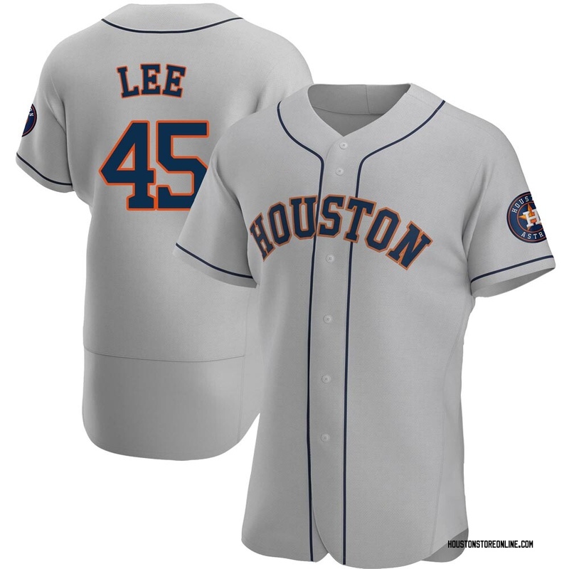 Carlos Lee Men's Houston Astros Road Jersey - Gray Authentic