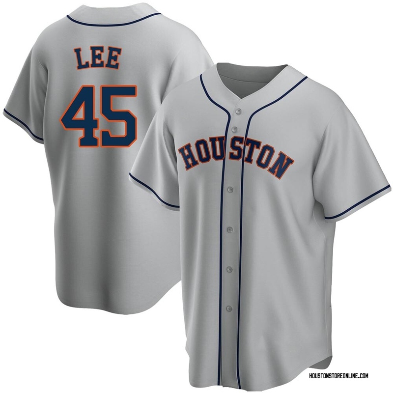 Carlos Lee Youth Houston Astros Road Jersey - Gray Replica