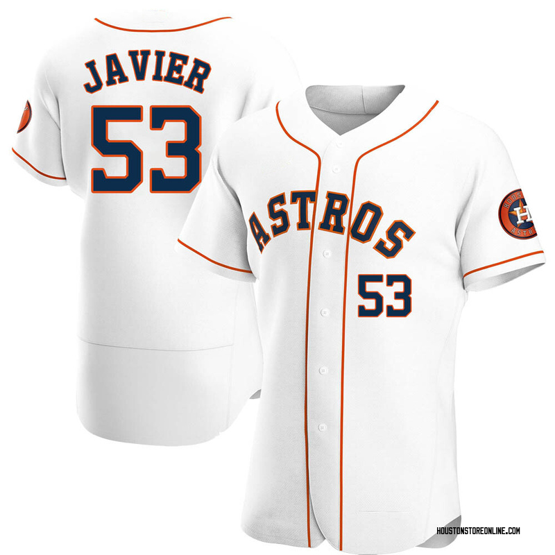 Cristian Javier Men's Houston Astros Home Jersey - White Authentic
