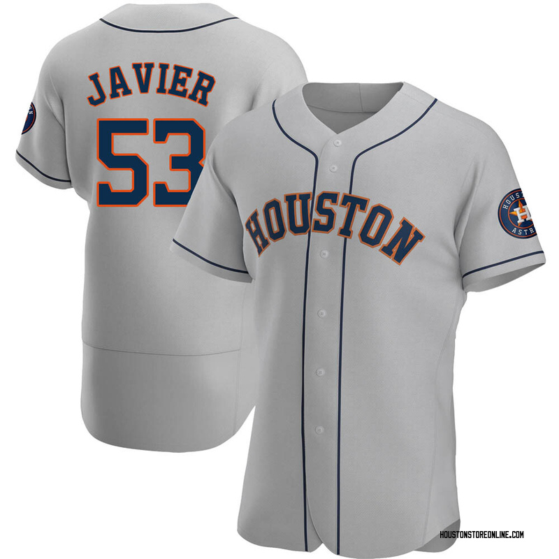 Cristian Javier Men's Houston Astros Road Jersey - Gray Authentic
