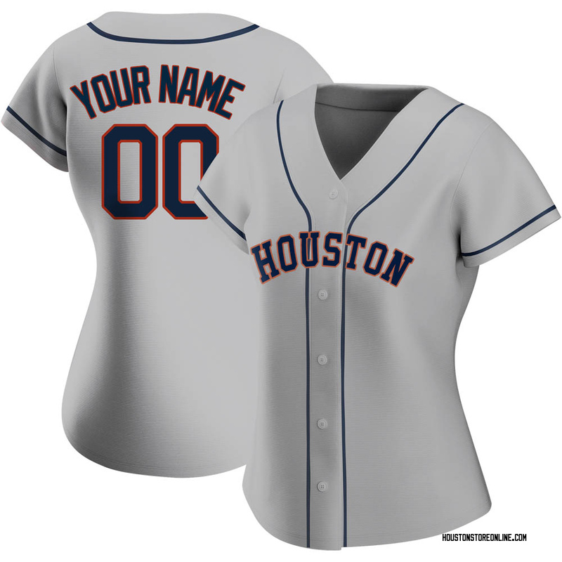 Custom Women's Houston Astros Road 2020 