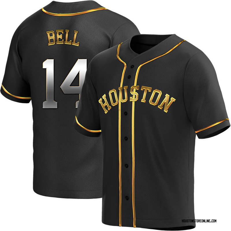 Youth Derek Bell Houston Astros Replica Navy Alternate Jersey