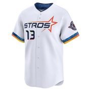 J.J. Matijevic Men's Houston Astros 2025 City Connect Jersey - White Limited