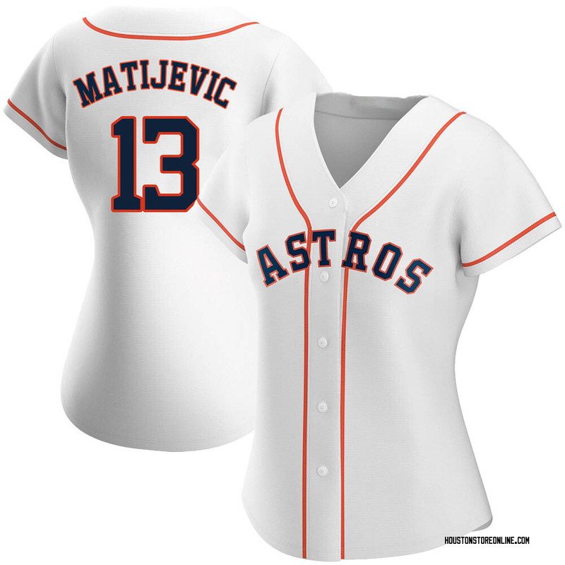J.J. Matijevic Women's Houston Astros Home Jersey - White Replica