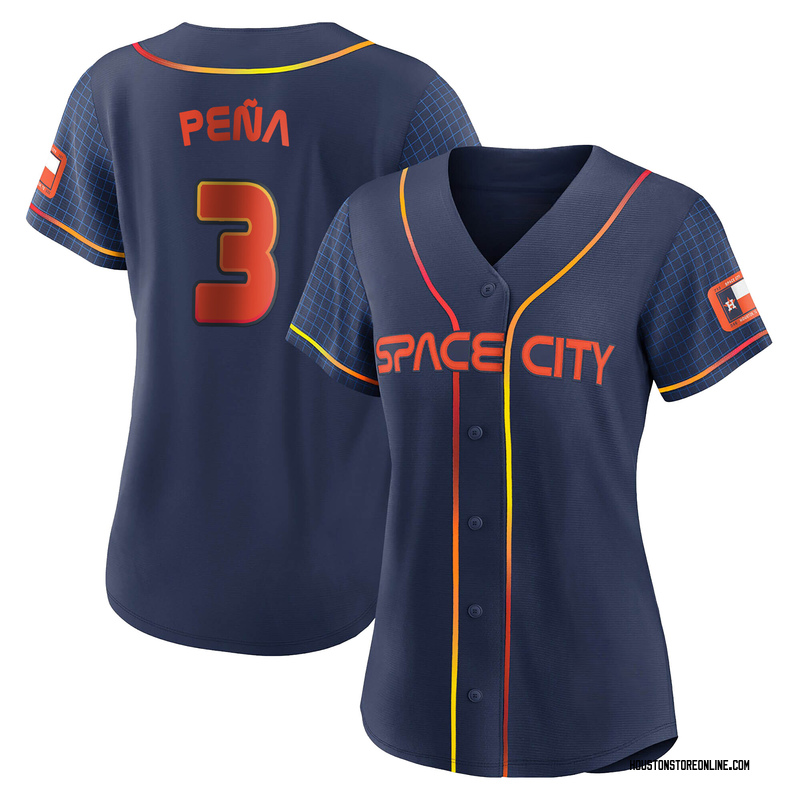 Jeremy Pena Women's Houston Astros 2022 City Connect Jersey Navy