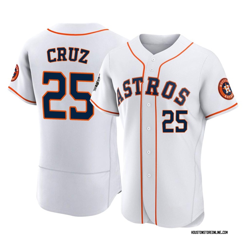 Jose Cruz Jr. Men's Houston Astros 2022 World Series Home Jersey - White  Authentic
