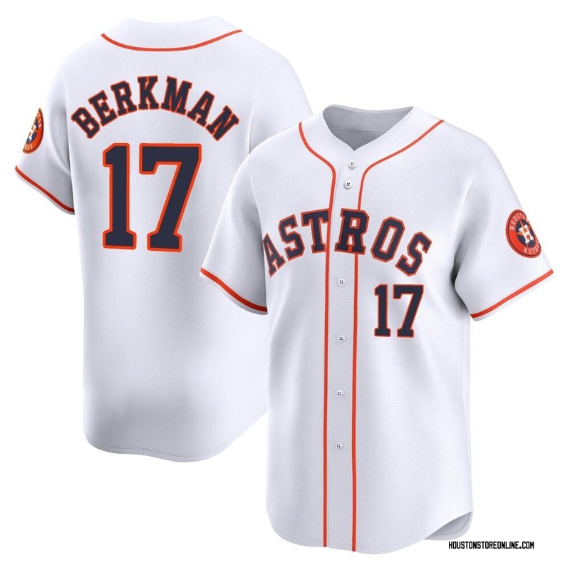 Lance Berkman Youth Houston Astros Home Jersey - White Limited