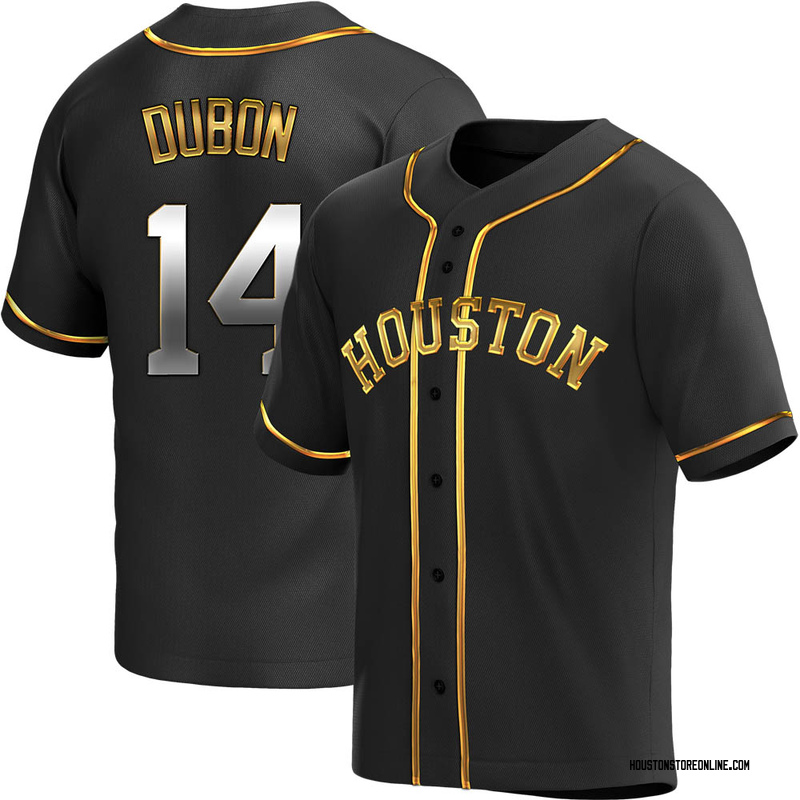 Mauricio Dubon Men's Houston Astros Alternate Jersey - Black