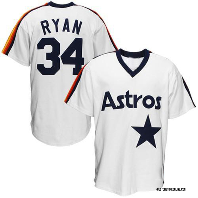 Nolan Ryan Jersey, Authentic Astros Nolan Ryan Jerseys & Uniform ...