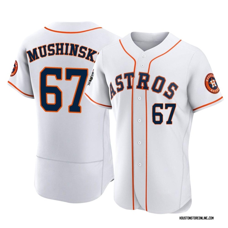 Men's Parker Mushinski Houston Astros Replica Orange Alternate Jersey