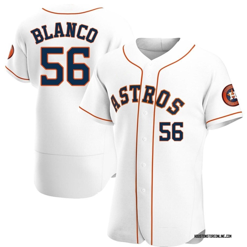 Ronel Blanco Men's Houston Astros Home Jersey - White Authentic