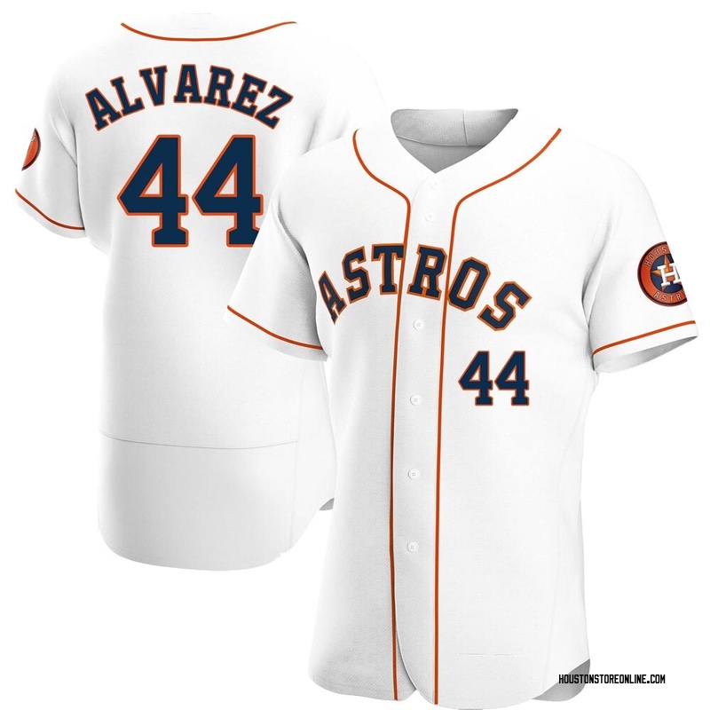Yordan Alvarez Men's Houston Astros Home Jersey - White Authentic