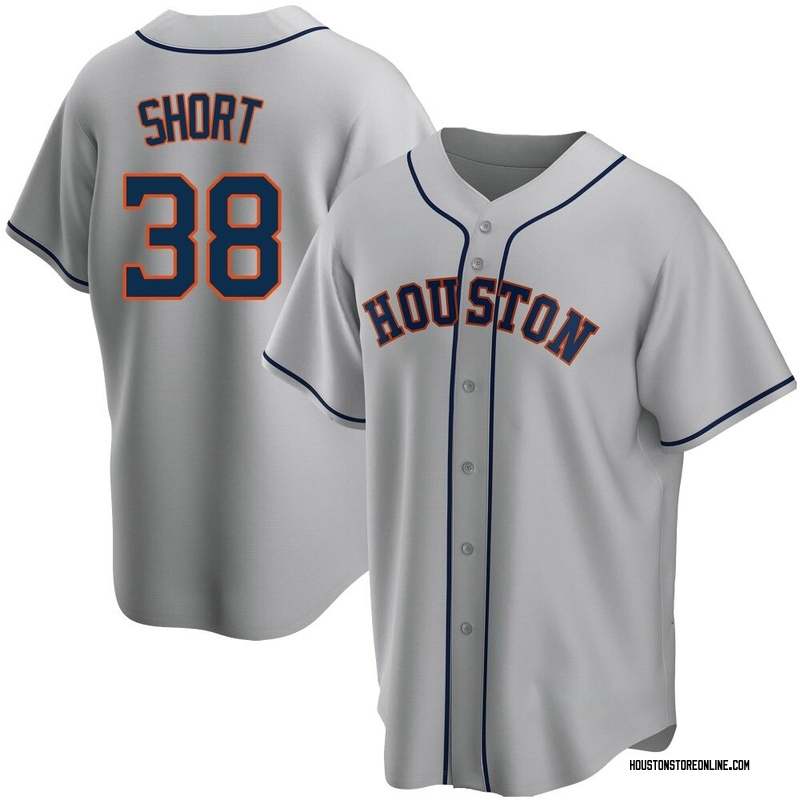 Zack Short Youth Houston Astros Road Jersey - Gray Replica